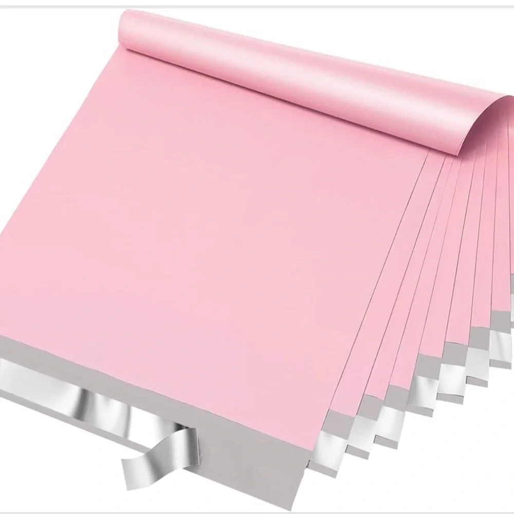 Pink Poly Mailers 14.5x19” (15pcs)